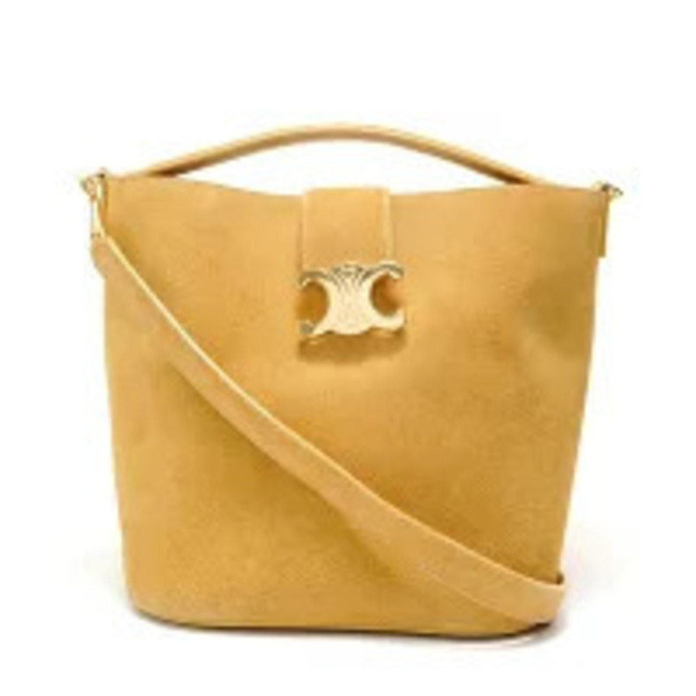 Celine Louise Shoulder Bag Brown